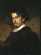 Valeriano Dominguez Becquer Bastida portrait of Gustavo Adolfo Becquer Sweden oil painting artist